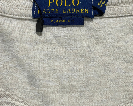 Polo Ralph Lauren Grey Classic Fit T-Shirt