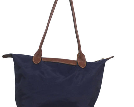 Longchamp Navy Le Pliage Large Nylon Shoulder Bag