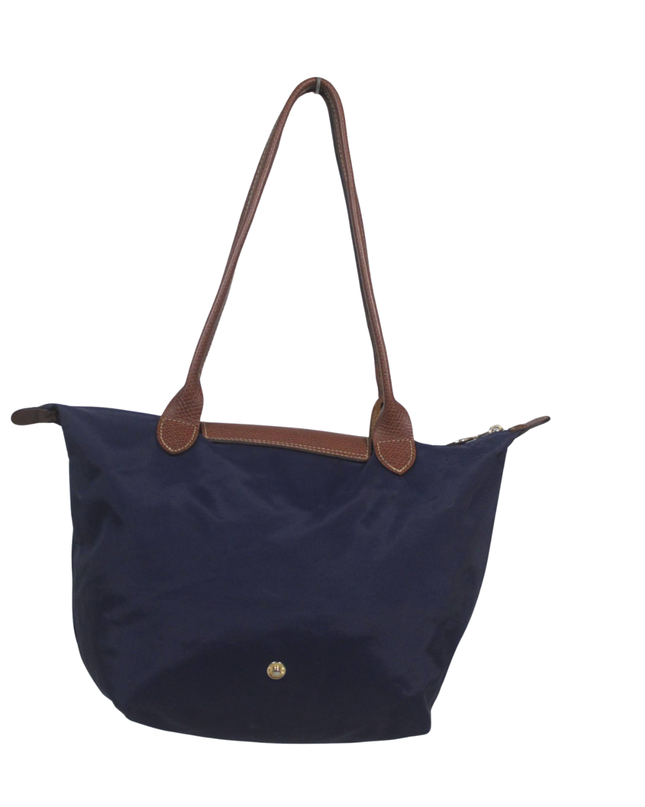 Longchamp Navy Le Pliage Large Nylon Shoulder Bag