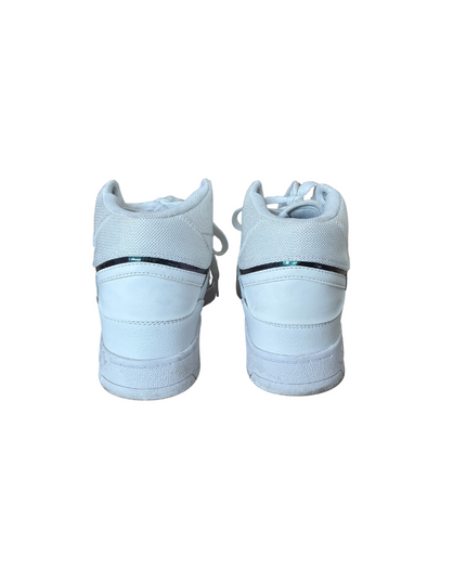 Adidas Hoops 2.0 Mid Basketball-Inspired Sneakers | White & Black | EU 43.5