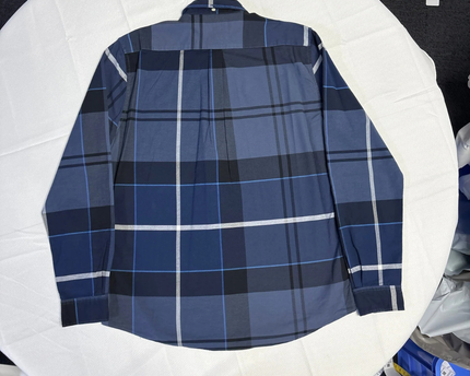 Barbour Navy Tartan Shirt