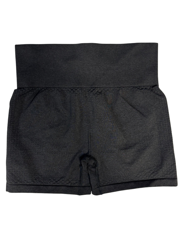 Gymshark Black Seamless High-Waisted Sports Shorts