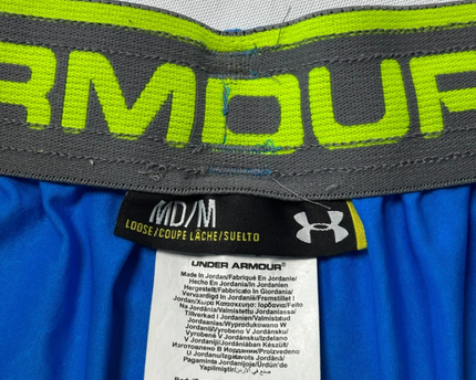 Under Armour Blue Performance Athletic Training Shorts