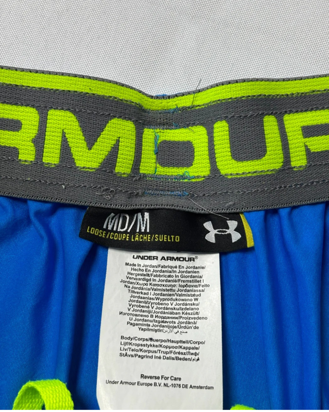 Under Armour Blue Performance Athletic Training Shorts