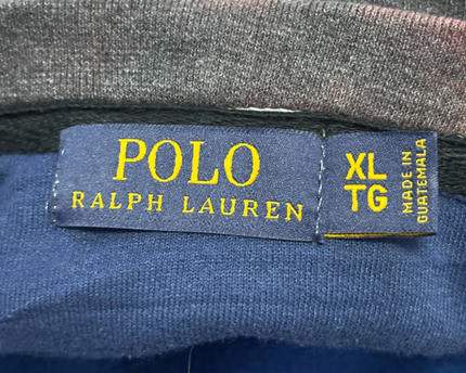 Reworked Ralph Lauren Multicolor Polo Bear Graphic Sweatshirt