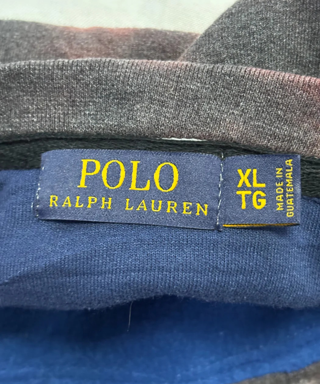 Reworked Ralph Lauren Multicolor Polo Bear Graphic Sweatshirt