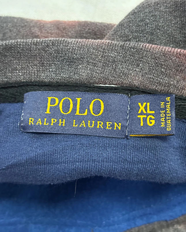 Reworked Ralph Lauren Multicolor Polo Bear Graphic Sweatshirt