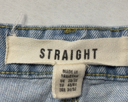 New Look Straight Leg Light Blue Jeans