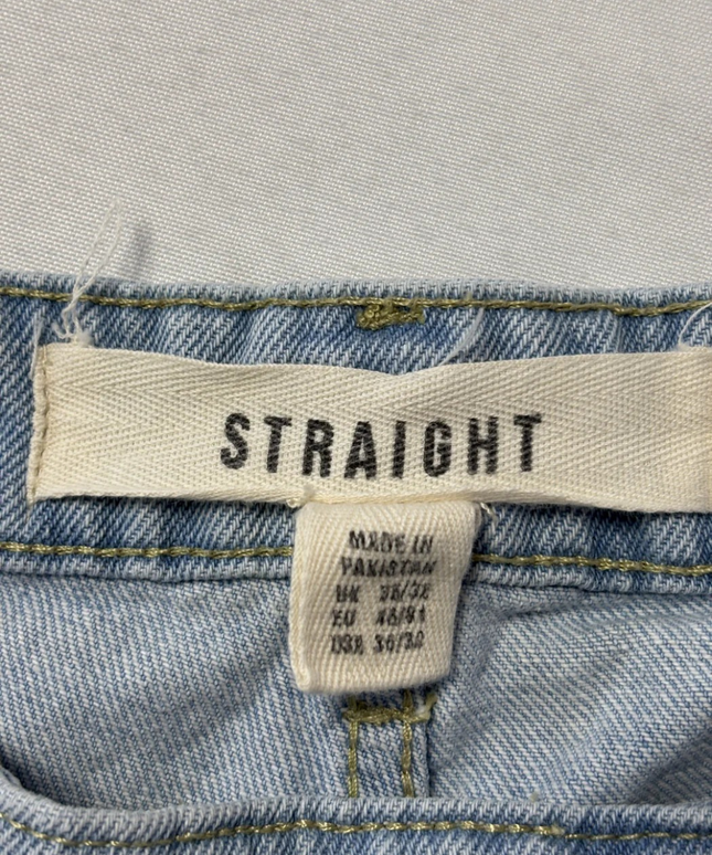 New Look Straight Leg Light Blue Jeans