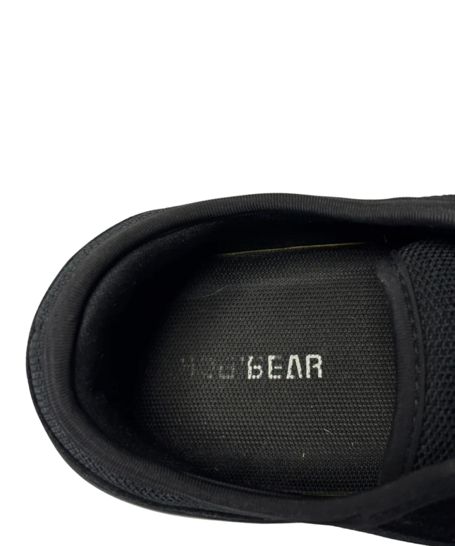 HUBIBEAR Black Mesh Low-Top Sneakers