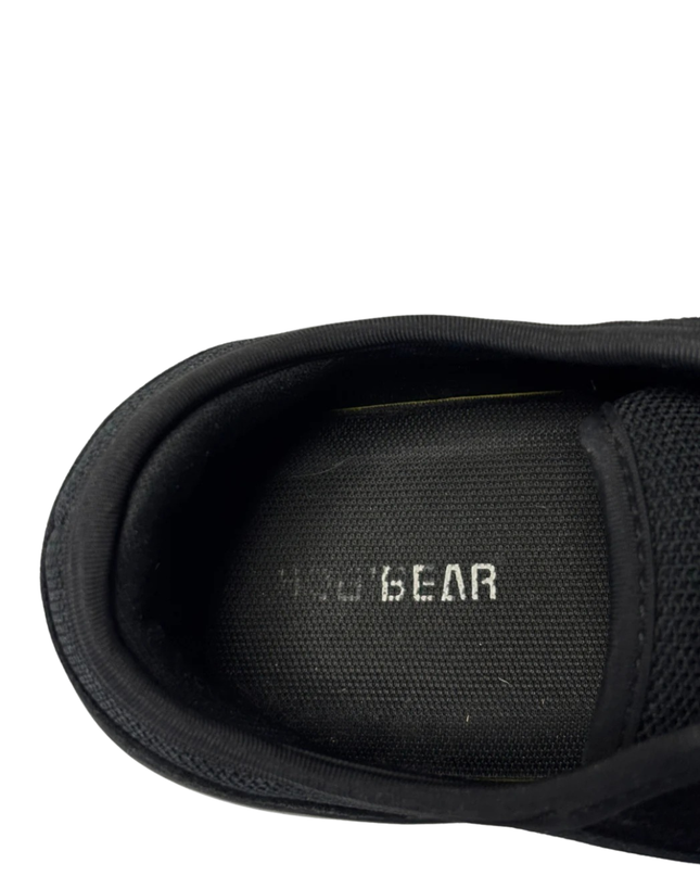 HUBIBEAR Black Mesh Low-Top Sneakers