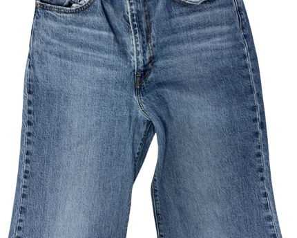 Levi's Premium Blue Ribcage Bell High-Rise Flared Jeans