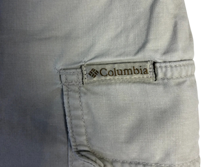 Columbia Beige Men's Utility Cargo Shorts