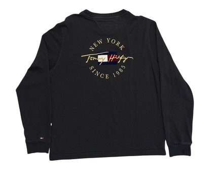 Tommy Hilfiger Black New York Long Sleeve T-Shirt