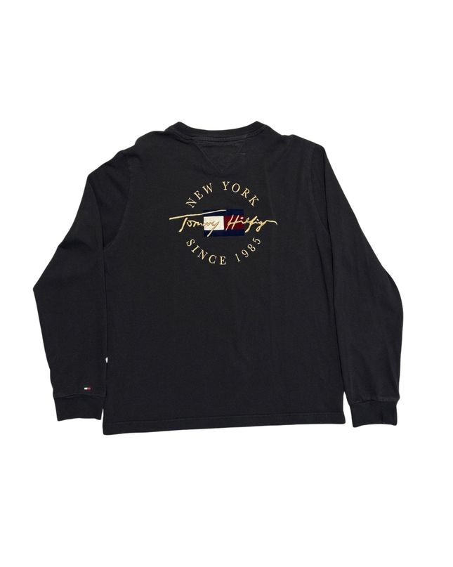 Tommy Hilfiger Black New York Long Sleeve T-Shirt
