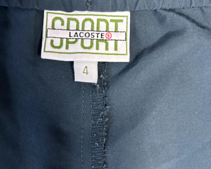Lacoste Teal Colorblock Performance Sports Shorts