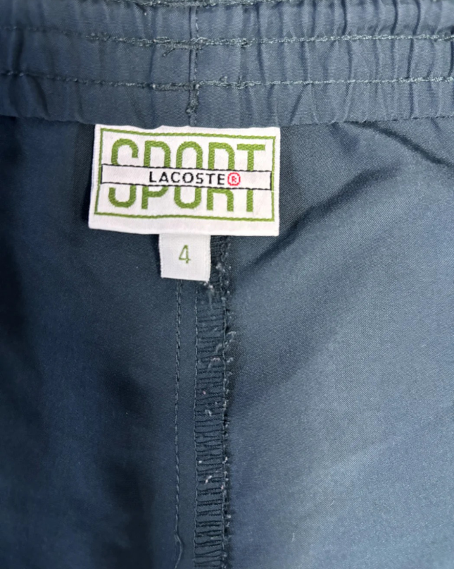 Lacoste Teal Colorblock Performance Sports Shorts