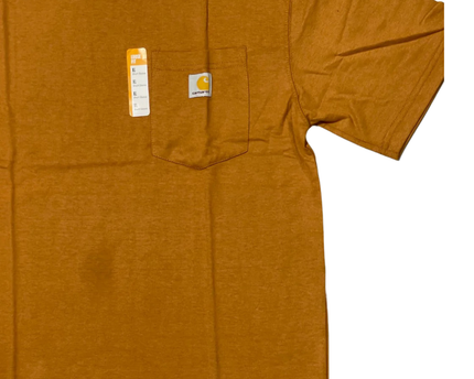 Carhartt Brown Loose Fit Pocket T-Shirt W/Tags