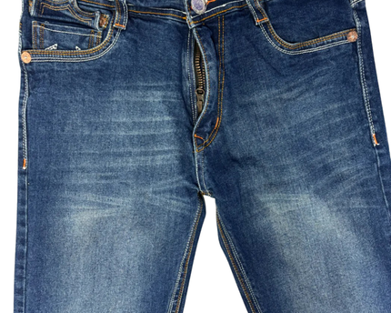 True Religion Blue Straight Leg Jeans