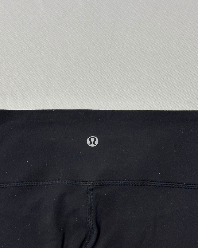 Lululemon Classic Black Cropped Athletic Leggings