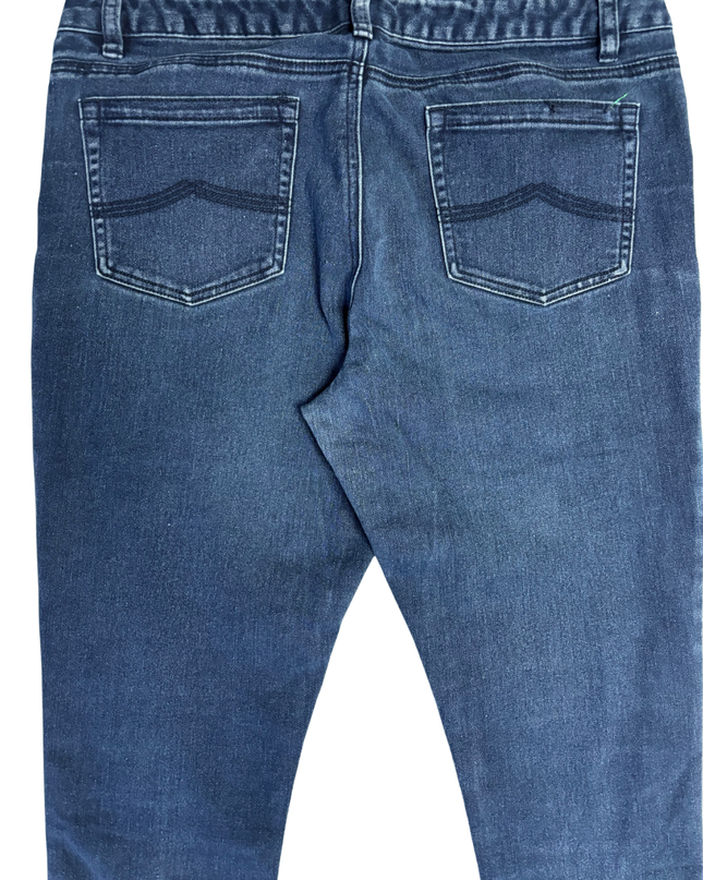Michael Kors Blue Slim Straight Leg Denim Jeans