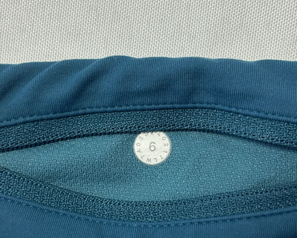 Lululemon Teal Athletic Performance Running Shorts
