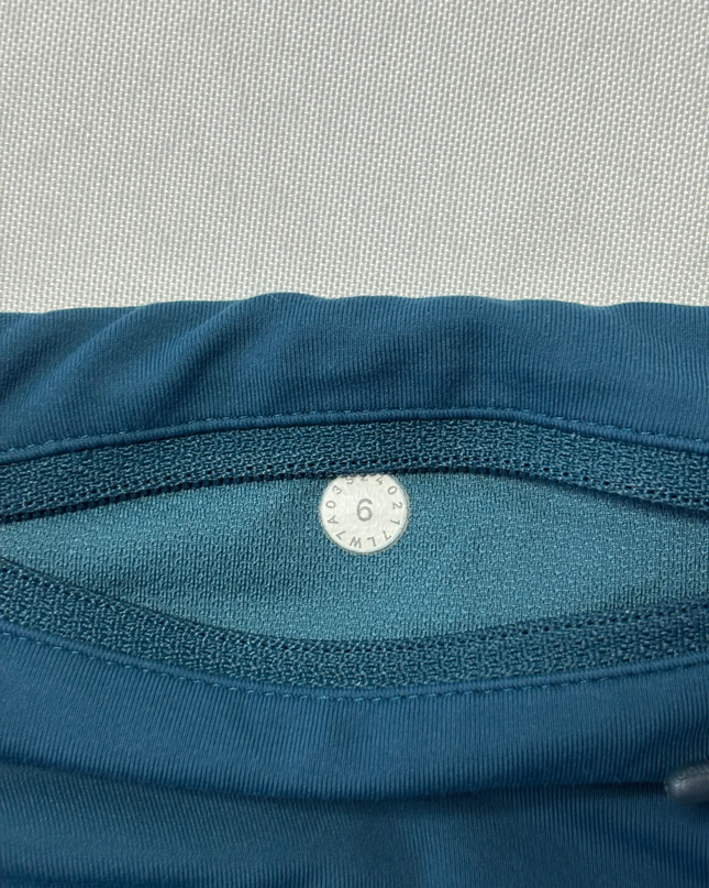 Lululemon Teal Athletic Performance Running Shorts