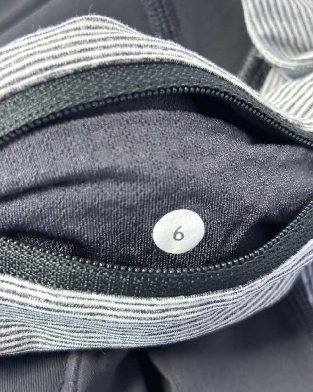 Lululemon Grey Padded Cycling Sports Shorts