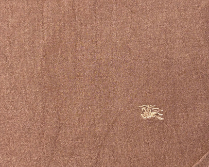 Burberry Dusty Rose Fine Knit Crew Neck Sweater