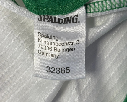 Spalding White Slovenija National Team Basketball Jersey