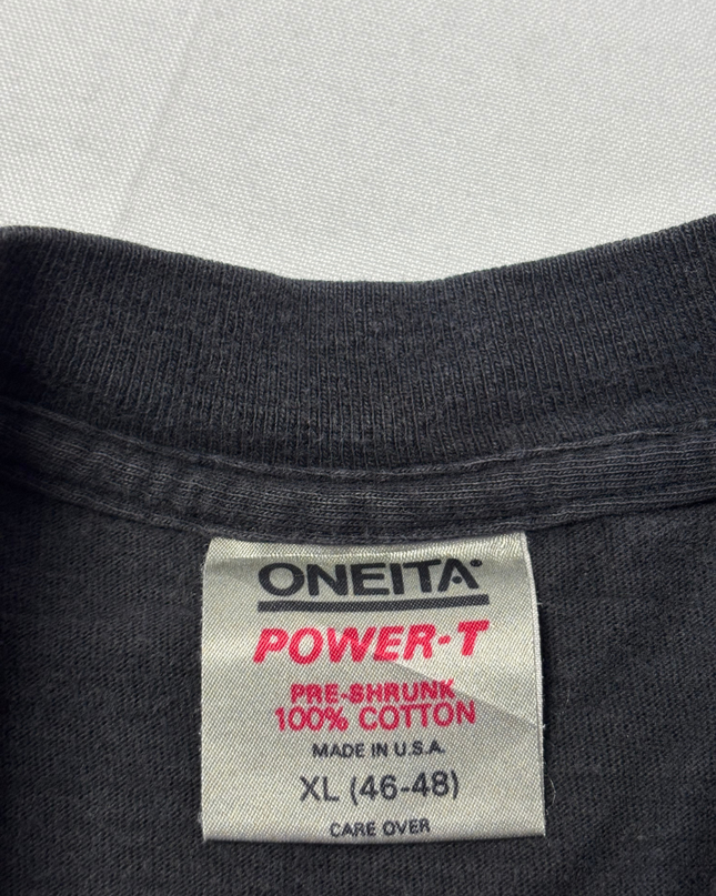 Oneita Black Beverly Hills Cop II Vintage Graphic Tee