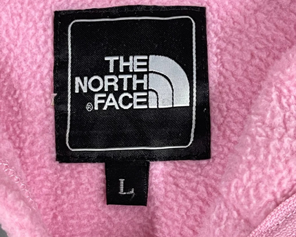 The North Face Pink Two-Tone Denali Fleece Jacket