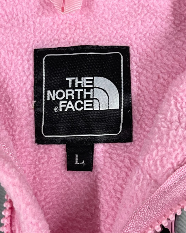The North Face Pink Two-Tone Denali Fleece Jacket