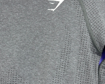 Gymshark Grey Seamless Long Sleeve Training Crop Top
