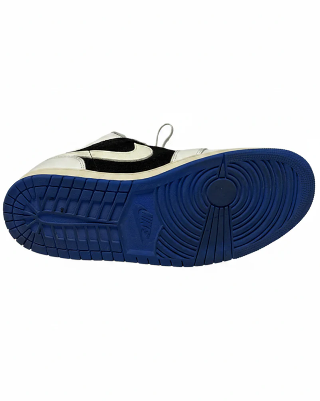 Jordan Air Jordan 1 Low Quai 54 Black/White/Blue Sneakers W/Box