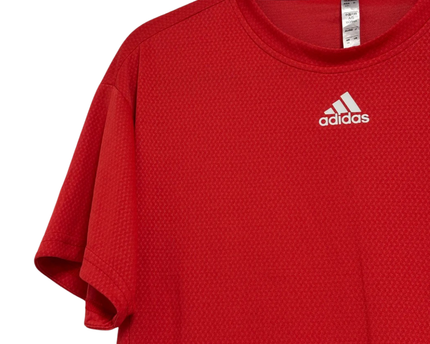 Adidas Red HEAT.RDY Training Sports T-Shirt