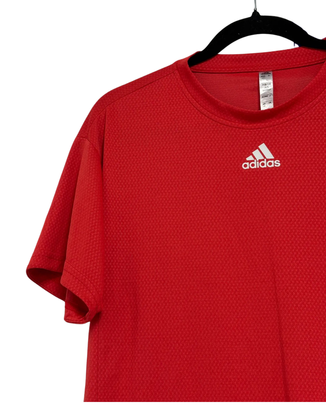 Adidas Red HEAT.RDY Training Sports T-Shirt