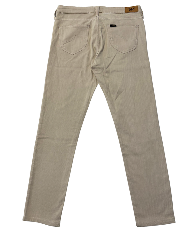 Lee Beige Scarlett Slim Fit Stretch Jeans