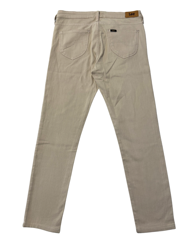 Lee Beige Scarlett Slim Fit Stretch Jeans