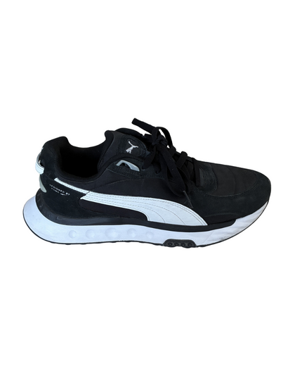 Puma SoftRide Rift Running Sneakers | Black & White | EU 43