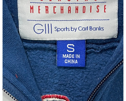 G-III Sports by Carl Banks Navy Blue Minnesota Twins Full Zip Jacket