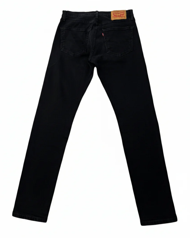 Levi's 512 Slim Taper Black Denim Jeans