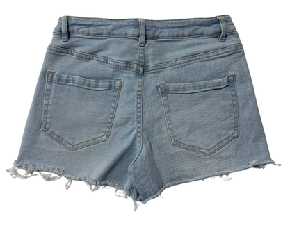 Next Light Blue Denim Cut-Off Shorts