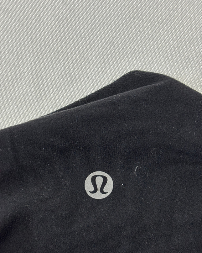 Lululemon Black High-Rise Cropped Leggings