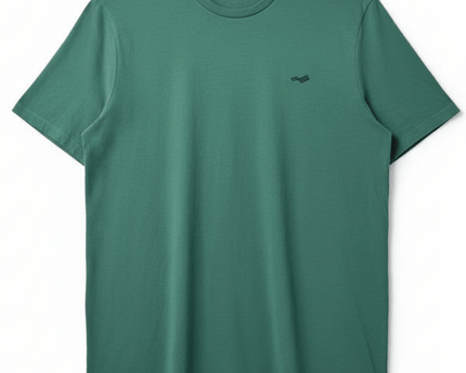 Perry Ellis America Green Logo Short Sleeve T-Shirt