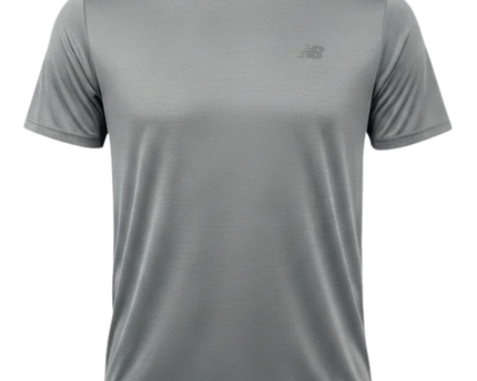 New Balance Gray Logo Sports T-Shirt