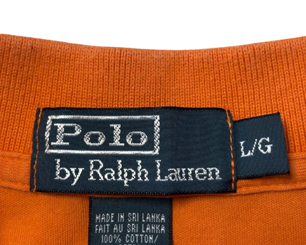 Polo by Ralph Lauren Men's Orange Classic Fit Polo Shirt