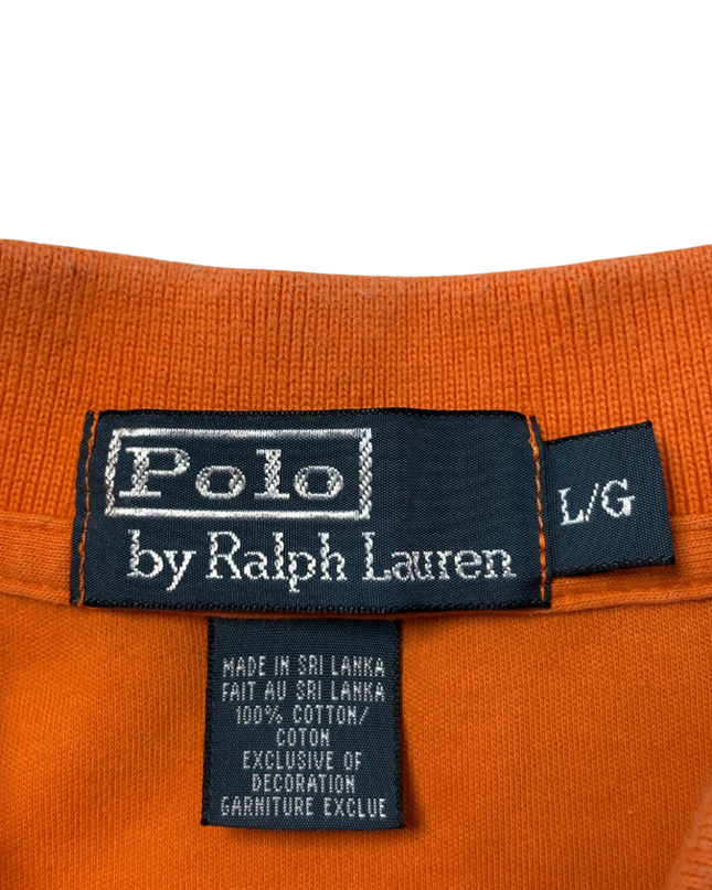 Polo by Ralph Lauren Men's Orange Classic Fit Polo Shirt