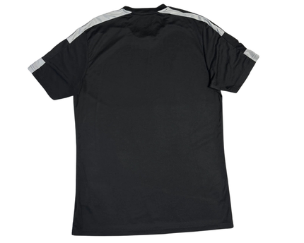 Adidas Black Three Stripes Sports T-Shirt