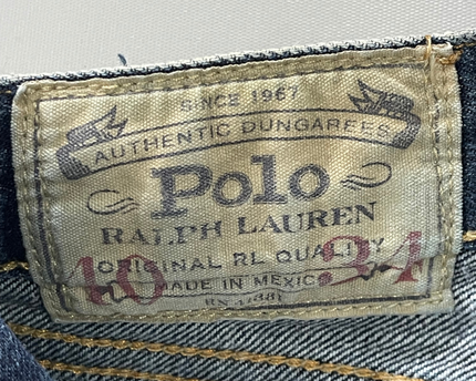 Polo Ralph Lauren Blue Straight Leg Denim Jeans